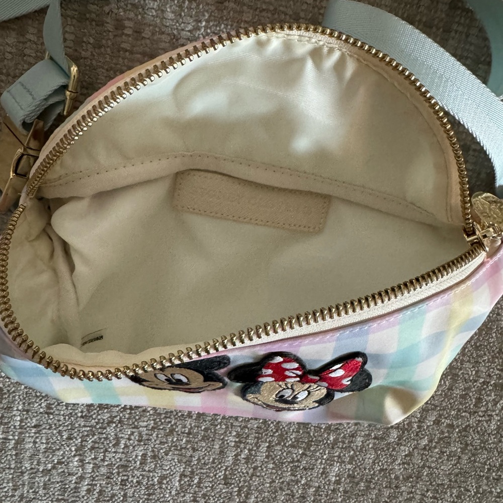 Stoney Clover Lane Pastel Checkered Crossbody Bag - Picture 3 of 8